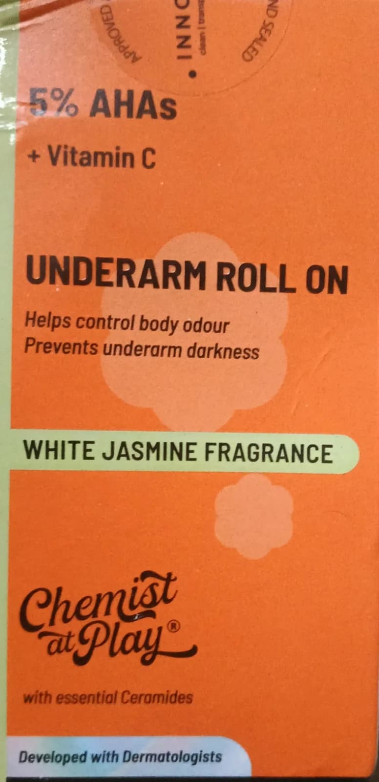 CHEMIST AT PLAY (UNDERARM ROLL ON)