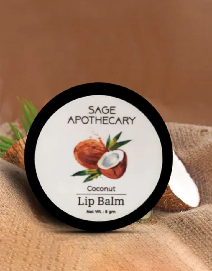 SAGE APOTHECARY LIP BALM (COCONUT)